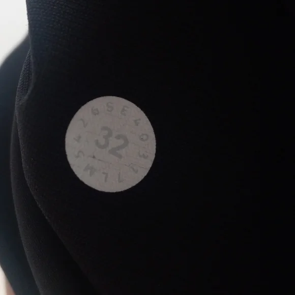 Lululemon ABC Pant Classic Fit Warpstreme Black 32×32.5